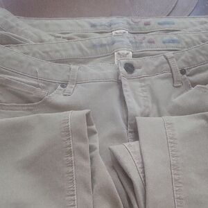 Faded Glory Women's Straight Leg Jeans in Tan